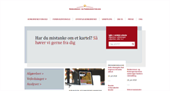 Desktop Screenshot of kfst.dk