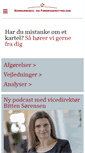 Mobile Screenshot of kfst.dk